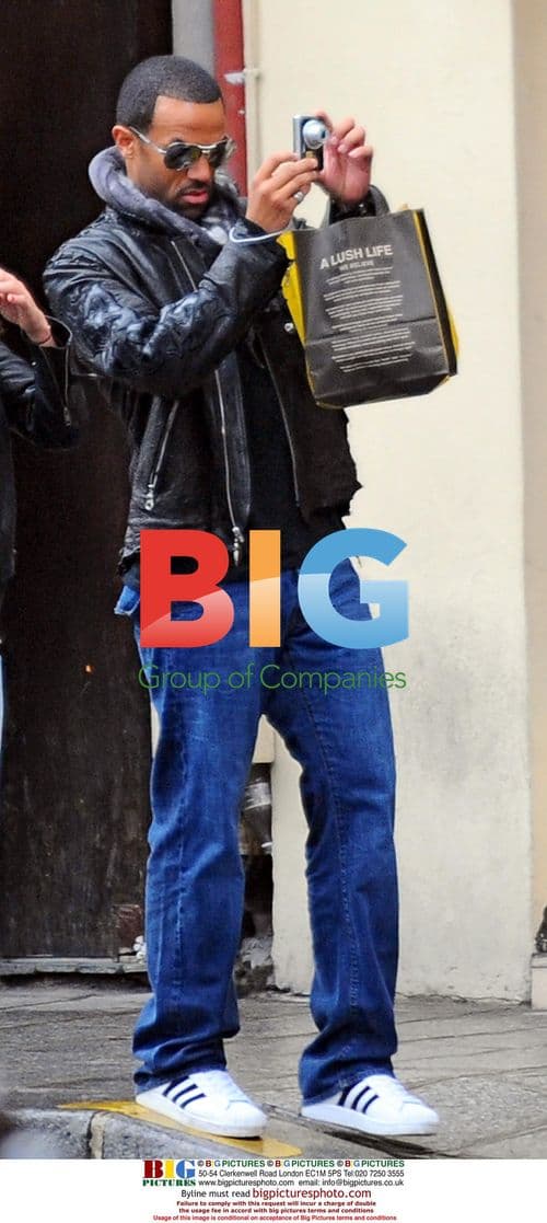 Craig David and Francesca Neill in Paris