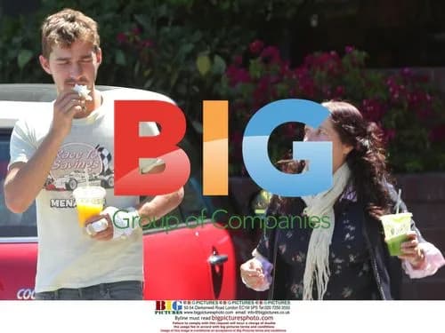 Shia LaBeouf with mom Shayna Saide