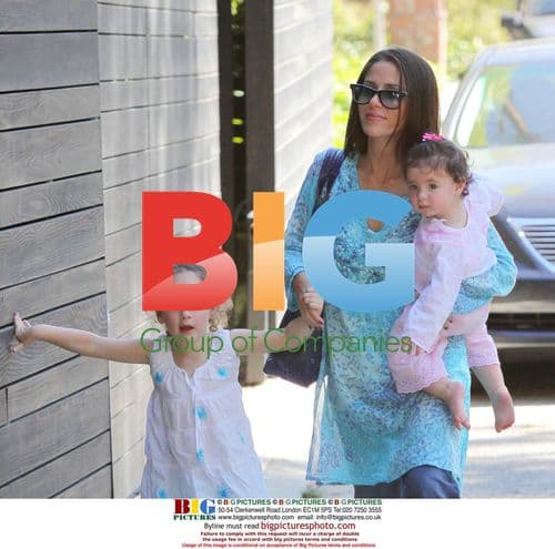 Soleil Moon Frye with kids in Studio City