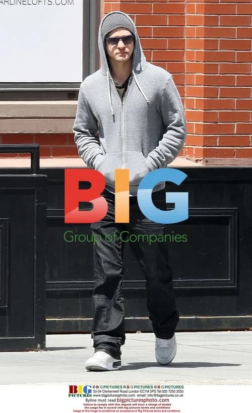 Justin Timberlake in downtown Manhattan