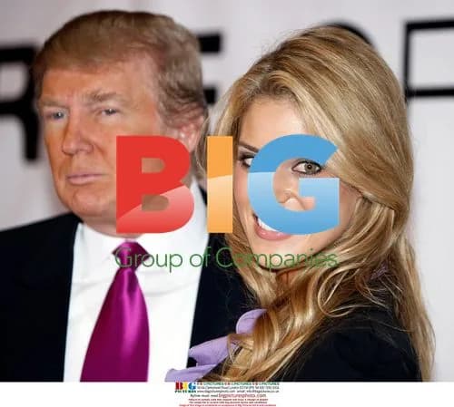 Donald Trump and Carrie Prejean at Press Conference