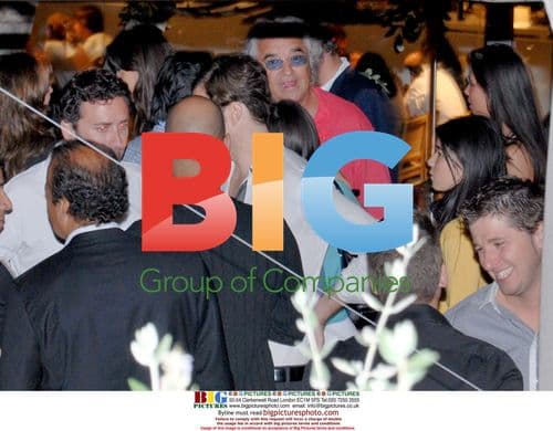 Flavio Briatore and Elizabetta Gregoraci partying in Barcelona