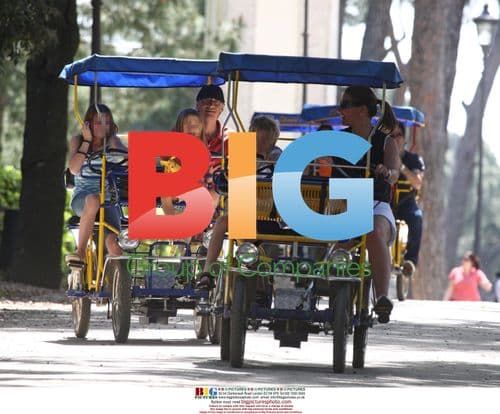 Bill Gates Family Vacation in Rome