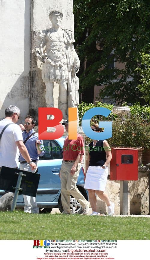 Bill Gates Family Vacation in Rome