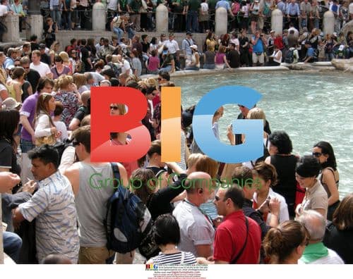 Bill Gates and Family in Rome