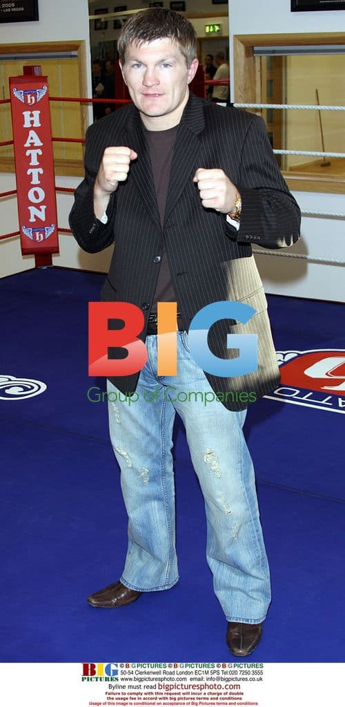 Boxer Ricky Hatton opens new gym in Manchester