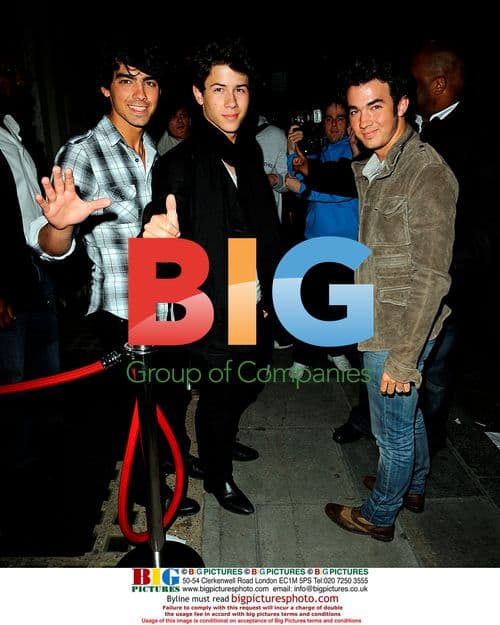 The Jonas Brothers Leave Nobu Berkley in London