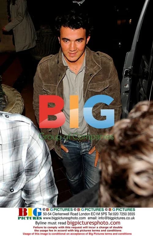 The Jonas Brothers Leaving Nobu Berkley in London