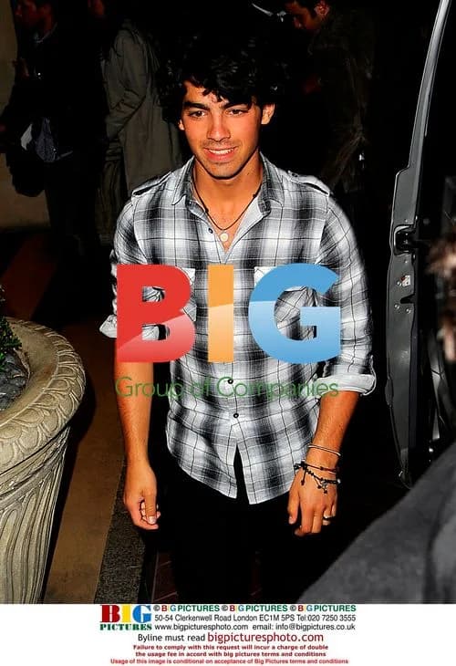 The Jonas Brothers Leaving Nobu Berkley in London