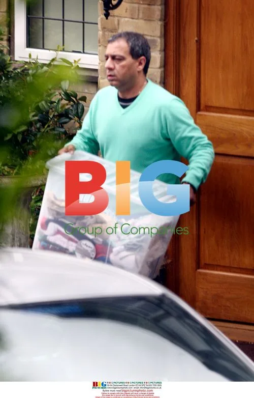 Katie Price and Peter Andre's home scene