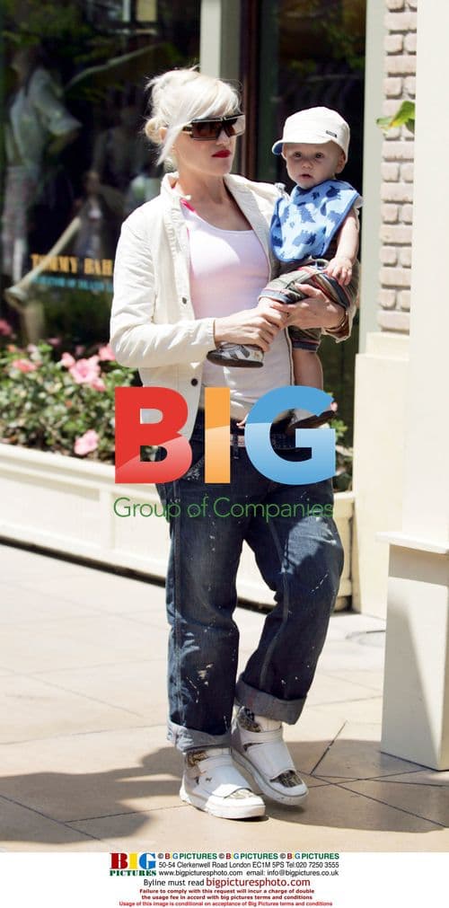 Gwen Stefani and son Zuma spotted in Los Angeles