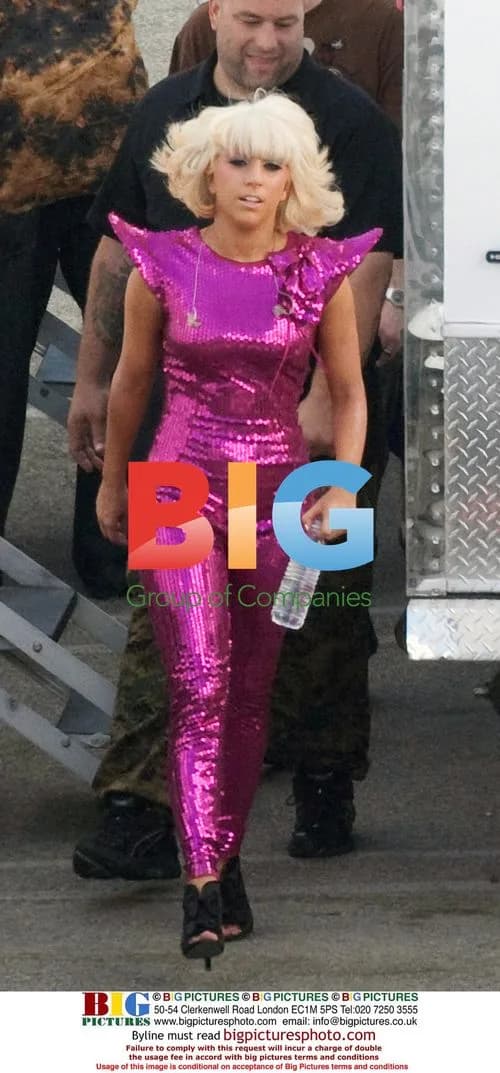 Lady Gaga leaves trailer for Dancing with the Stars