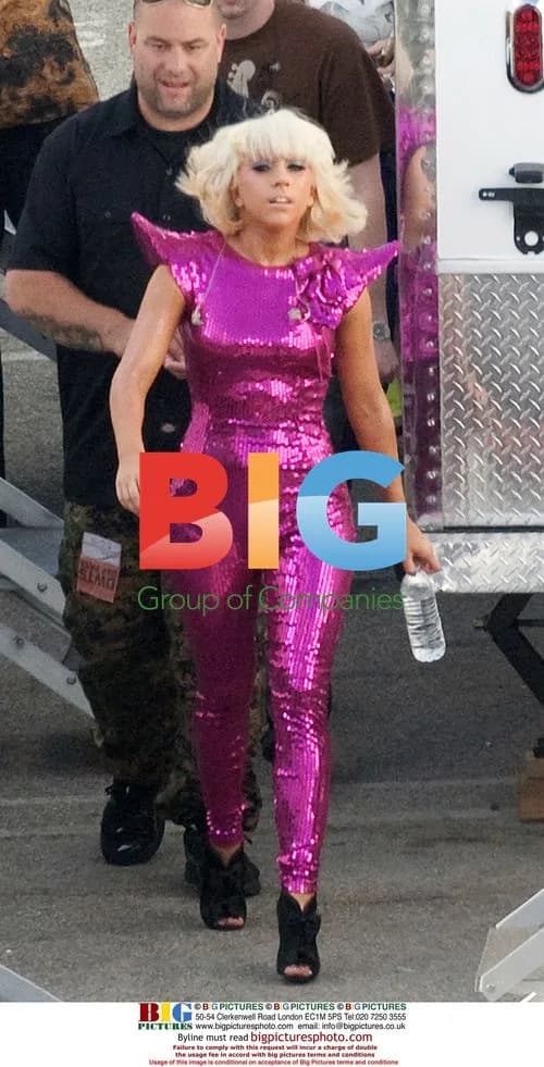 Lady Gaga arrives for 'Dancing with the Stars' in LA