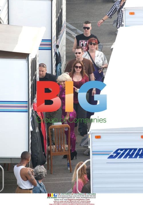 Lady Gaga leaves trailer for DWTS performance