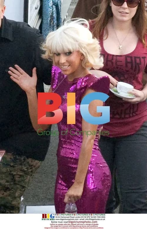Lady Gaga leaves trailer for DWTS performance