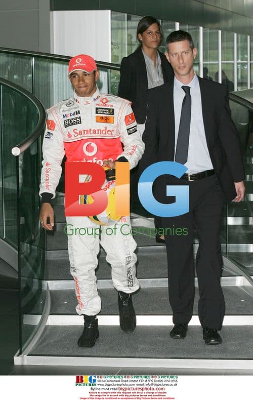 Lewis Hamilton introduces new McLaren Helmet