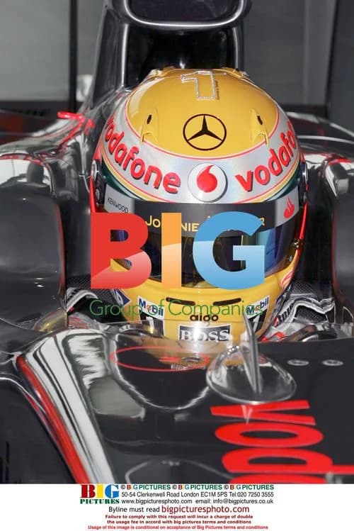Lewis Hamilton introduces new McLaren Helmet