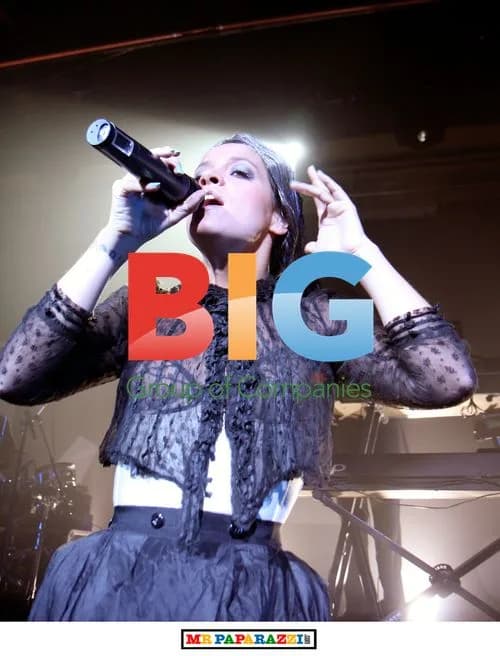 Lily Allen Performs in London's West End