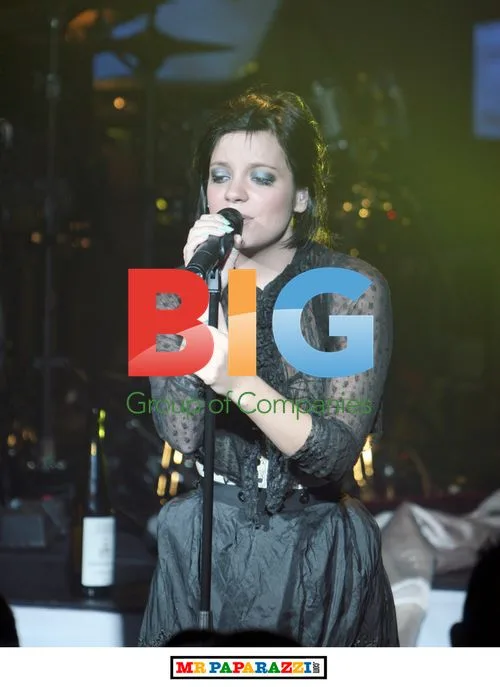 Lily Allen performs in London's West End