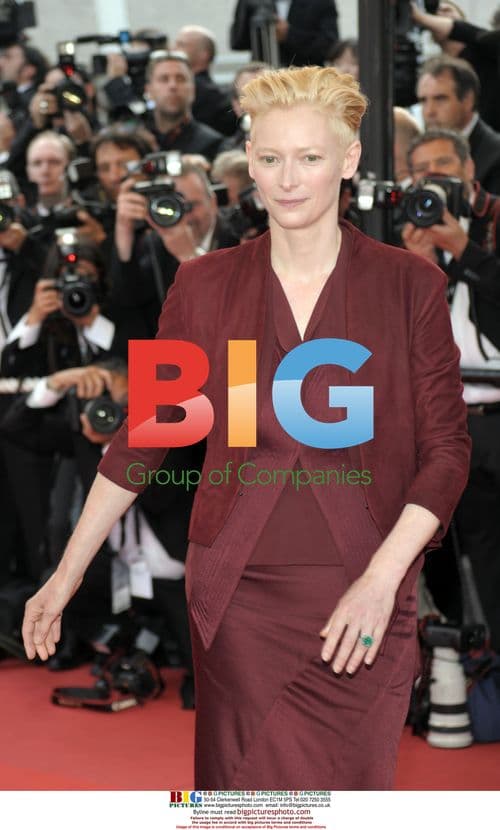Tilda Swinton at "Up" Premiere