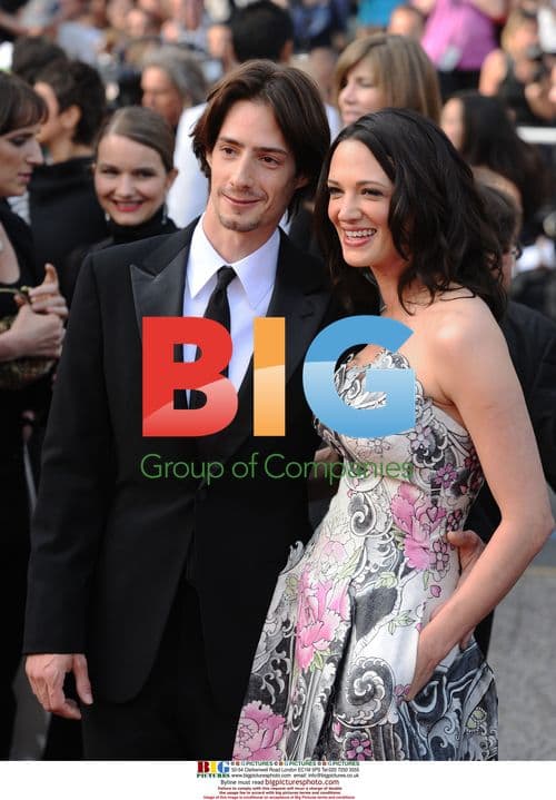 Asia Argento and Michele Civetta at Cannes