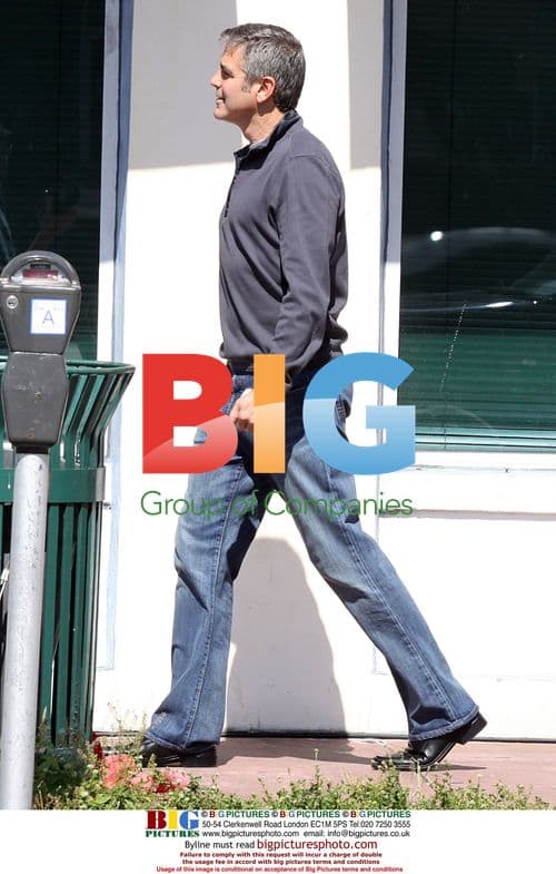 George Clooney on 'Up In The Air' set in Miami