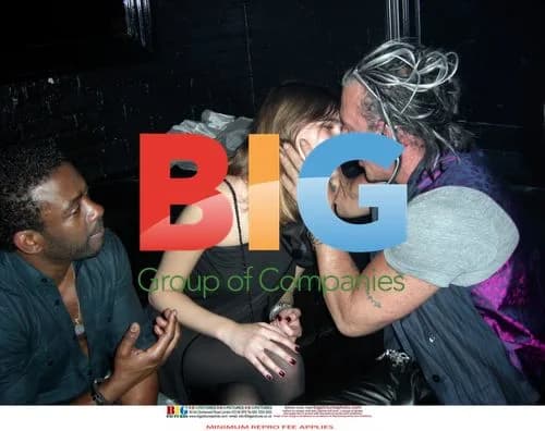 Mickey Rourke Kisses Serbian Model