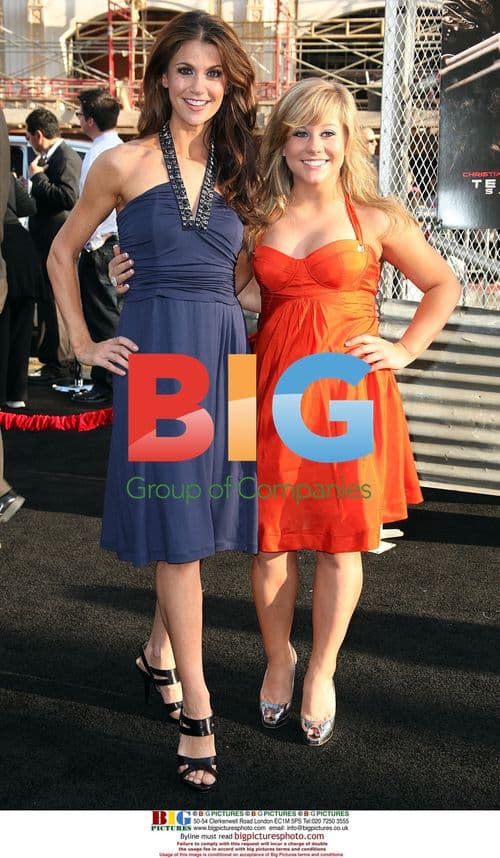 Samantha Harris & Shawn Johnson at 'Terminator Salvation' Premiere