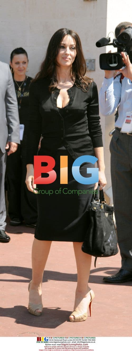 Actress Monica Belucci at Cannes Film Festival