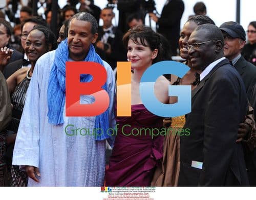 Juliette Binoche and Abderrahmane Sissako at "Bright Star" Cannes Premiere