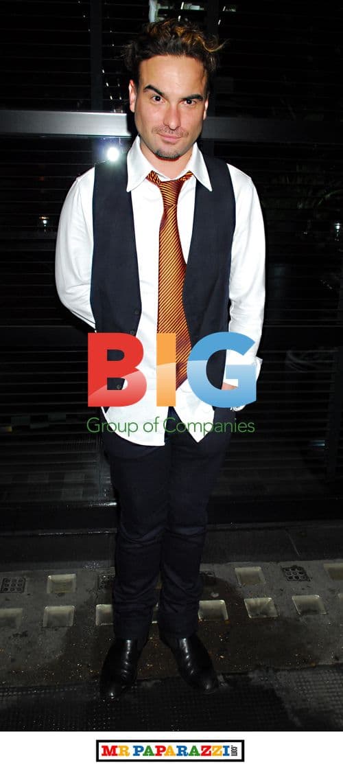 Johnny Galecki Spotted in London