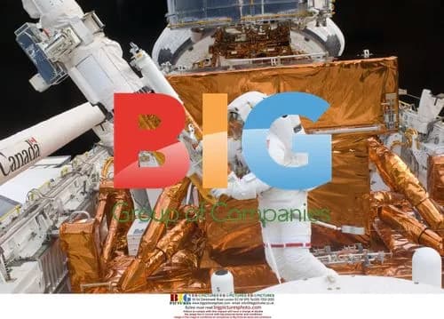 NASA Astronaut Mike Massimino at Hubble Telescope