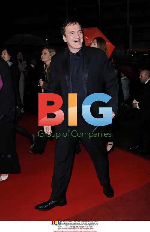 Quentin Tarantino at "Precious" Premiere
