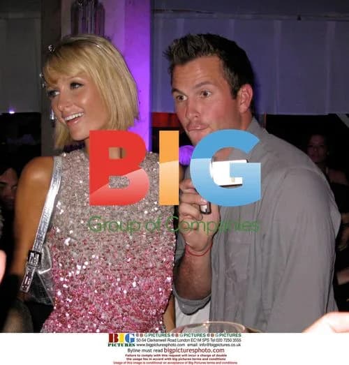 Paris Hilton and Doug Reinhardt at Cannes 2009
