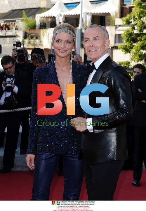 Sarah Marshall and Jean-Claude Jitrois at "A Prophet" Premiere