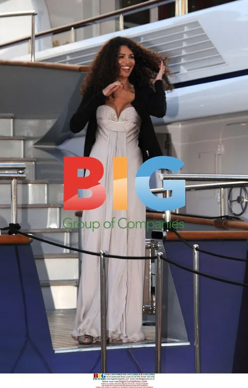David Furnish on Roberto Cavalli's yacht in Cannes