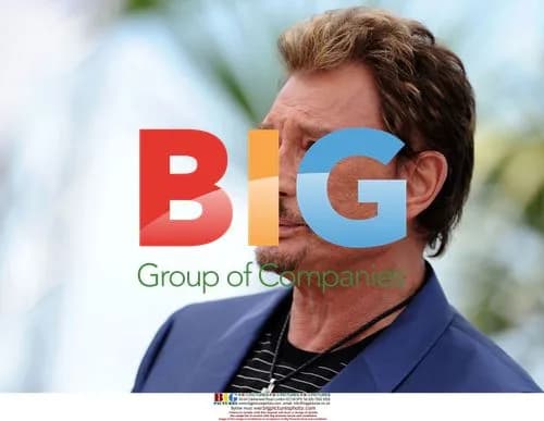 Johnny Hallyday at 'Vengeance' Photocall