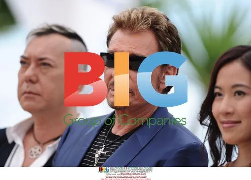 Johnny Hallyday at "Vengeance" Photocall