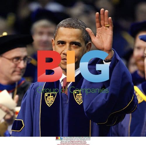 Obama receives honorary law degree from Notre Dame