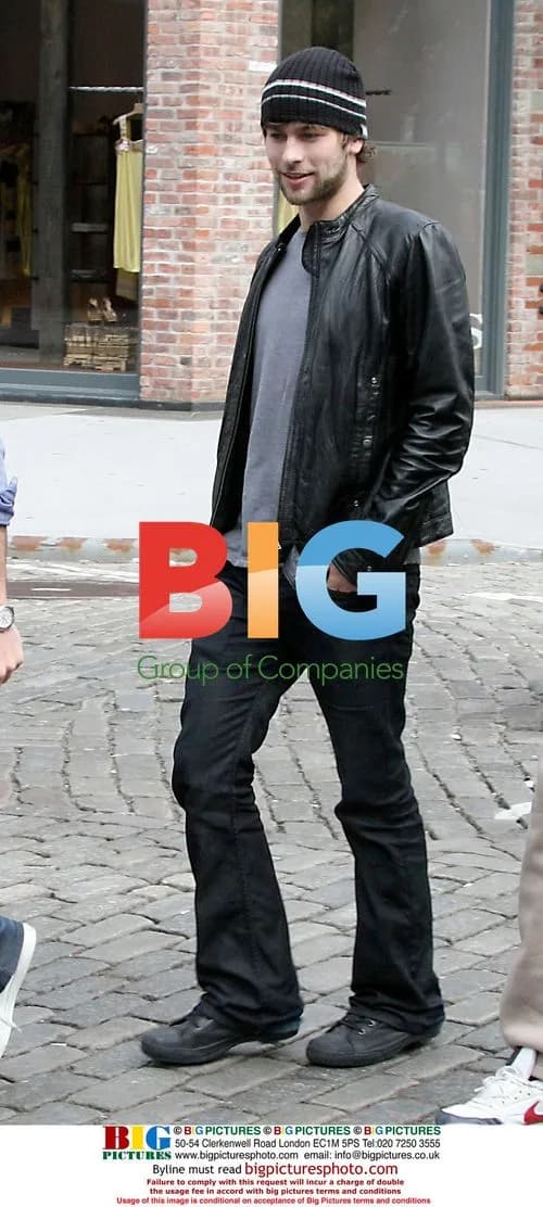 Chace Crawford strolls through NYC