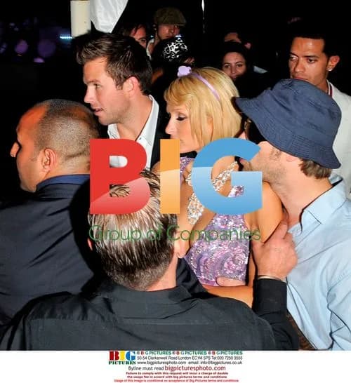 Paris Hilton and Doug Reinhardt leaving party in Cannes