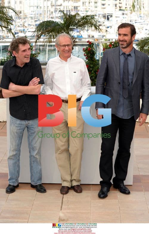 Steve Evets, Ken Loach at Cannes for 'Looking For Eric'