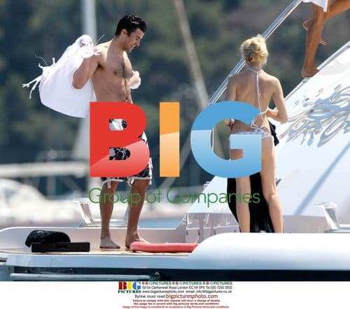 Hayden Panettiere and Steve Jones on Yacht