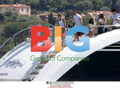 Hayden Panettiere and Steve Jones on yacht in Cannes