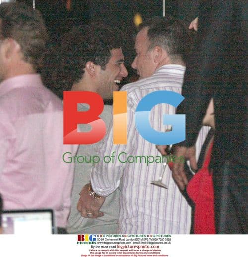 Paris Hilton, Emile Hirsh and David Furnish at Cannes Film Festival