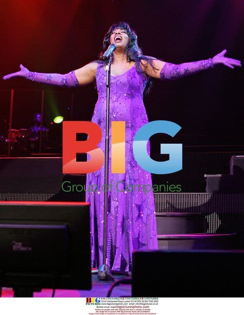 Donna Summer performs in concert in Florida