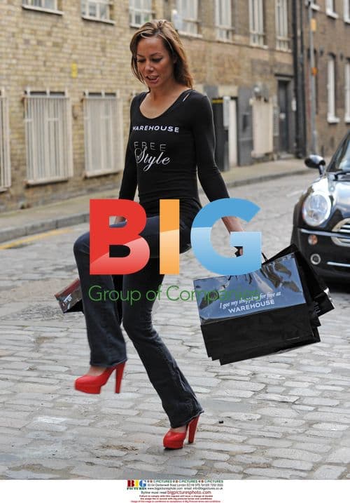 Tara Palmer Tomkinson promotes Warehouse fashion