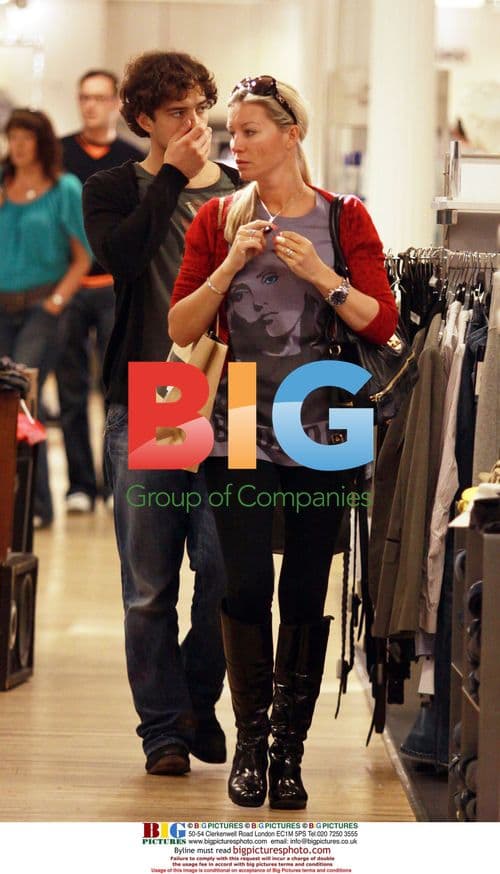 Denise Van Outen and Lee Mead Seen in NYC