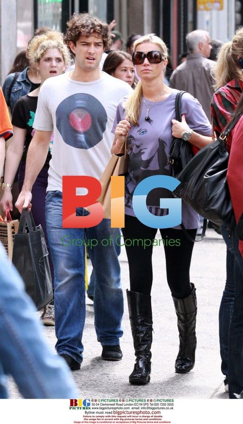 Denise Van Outen and Lee Mead on Honeymoon