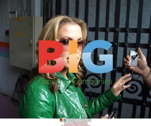 Anastasia Poses and Signs Autographs in London